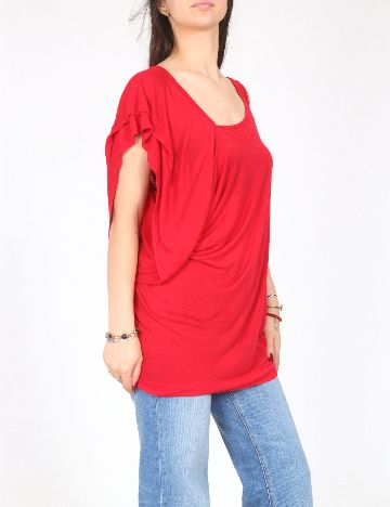 Bluza Bershka, rosu