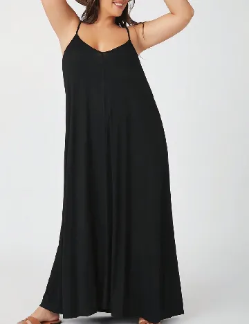 Rochie lunga SHEIN CURVE, negru