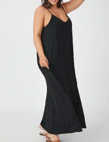 Rochie lunga SHEIN CURVE, negru