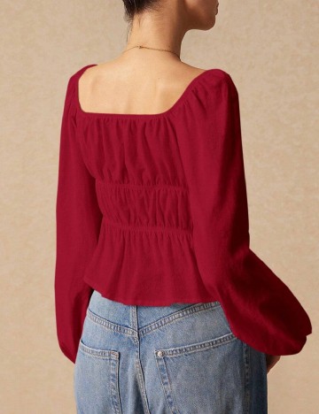Bluza SHEIN, rosu