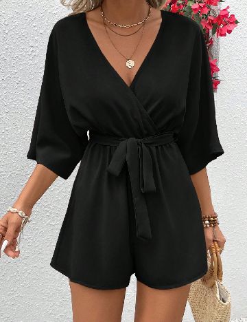 Salopeta SHEIN, negru