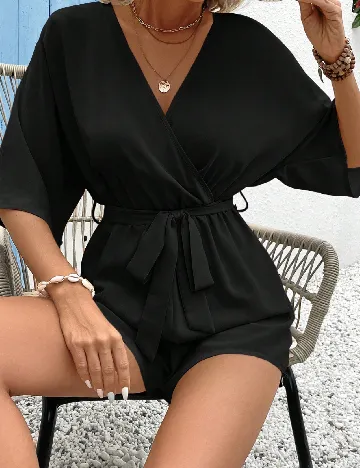 Salopeta SHEIN, negru