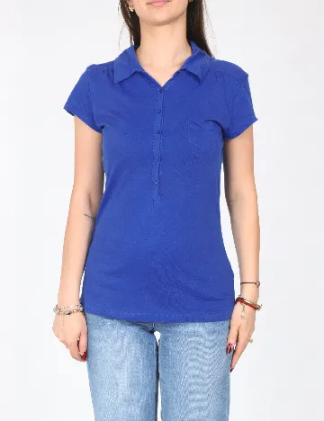 Tricou Bershka, albastru