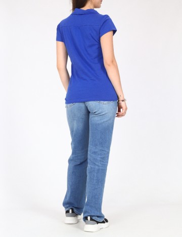 Tricou Bershka, albastru