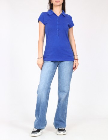 Tricou Bershka, albastru