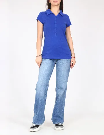 Tricou Bershka, albastru