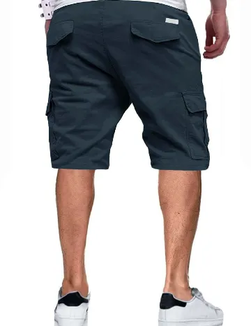 Pantaloni scurti SHEIN, albastru