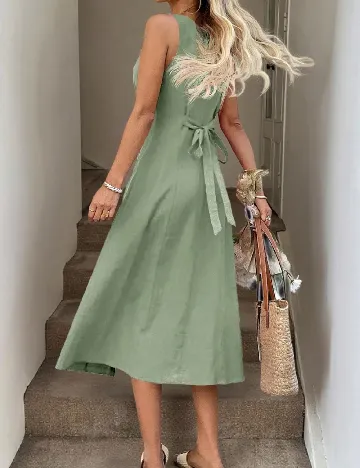 Rochie medie SHEIN, verde