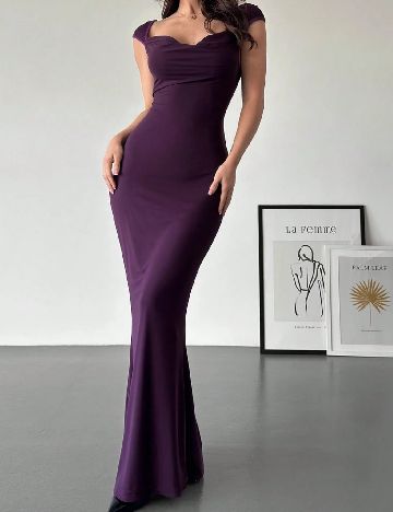 Rochie lunga SHEIN, mov