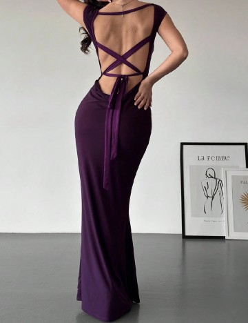 Rochie lunga SHEIN, mov
