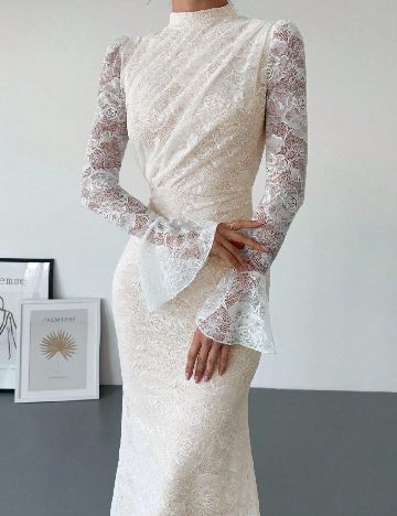 Rochie lunga SHEIN, albastru