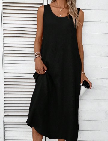Rochie lunga SHEIN, negru