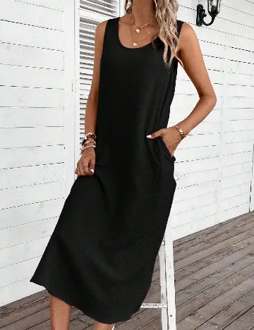 Rochie lunga SHEIN, negru