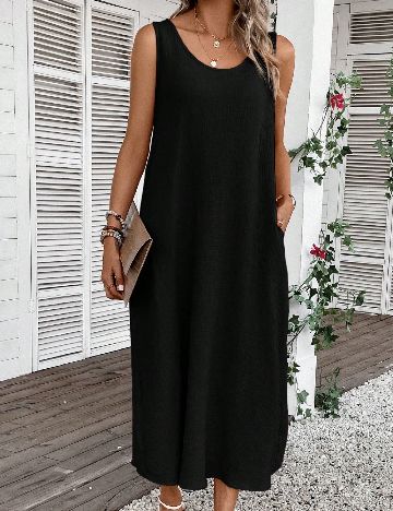 Rochie lunga SHEIN, negru