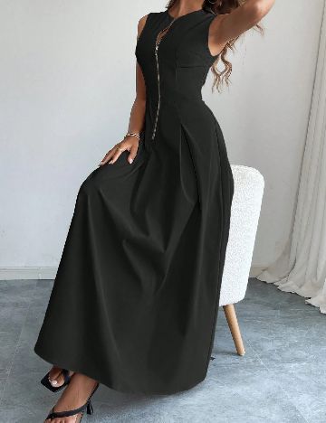 Rochie lunga SHEIN, negru