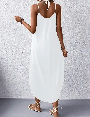 Rochie medie SHEIN, alb