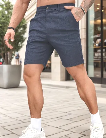 Pantaloni scurti SHEIN, albastru