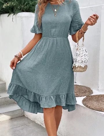 Rochie scurta SHEIN, albastru