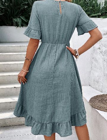 Rochie scurta SHEIN, albastru