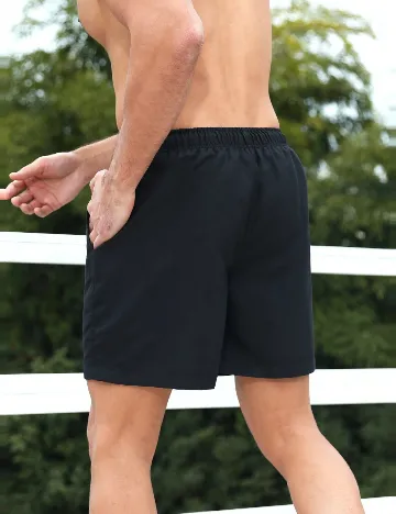 Short de baie SHEIN, negru