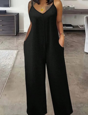 Salopeta SHEIN CURVE, negru