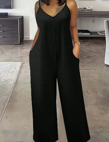 Salopeta SHEIN CURVE, negru