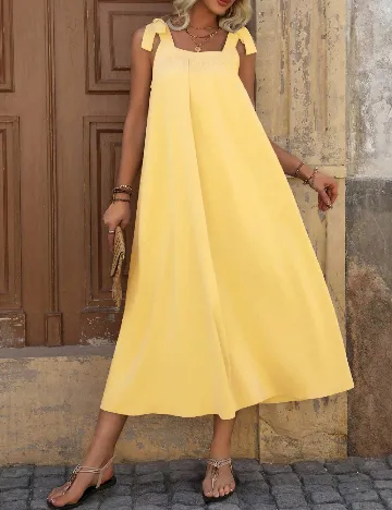 Rochie medie SHEIN, galben
