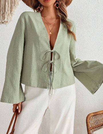 Bluza SHEIN, verde