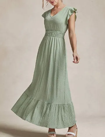 Rochie lunga SHEIN, verde
