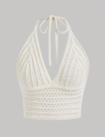 Top SHEIN, crem