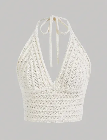 Top SHEIN, crem