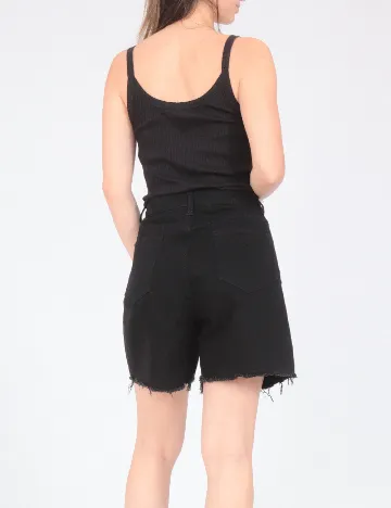 Pantaloni scurti SHEIN, negru