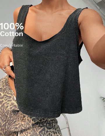 Top SHEIN, gri