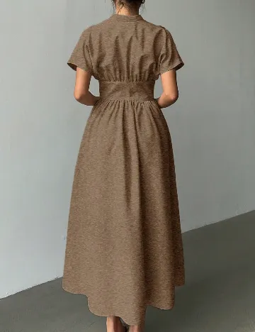Rochie lunga SHEIN, maro
