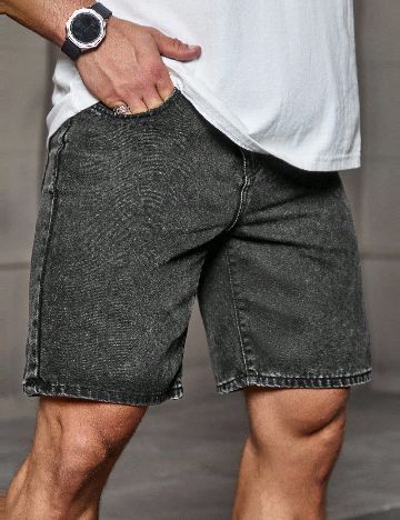 Pantaloni scurti SHEIN, gri
