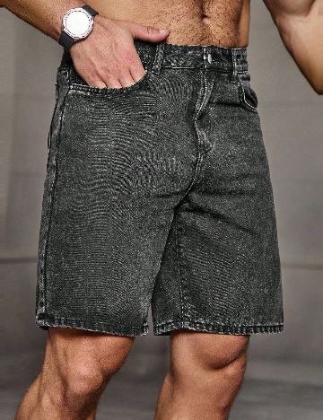 Pantaloni scurti SHEIN, gri
