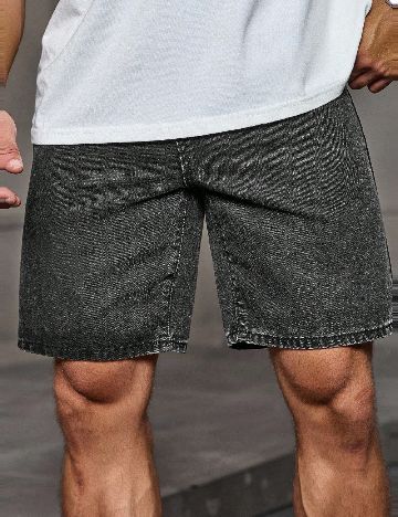 Pantaloni scurti SHEIN, gri