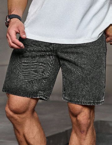 Pantaloni scurti SHEIN, gri