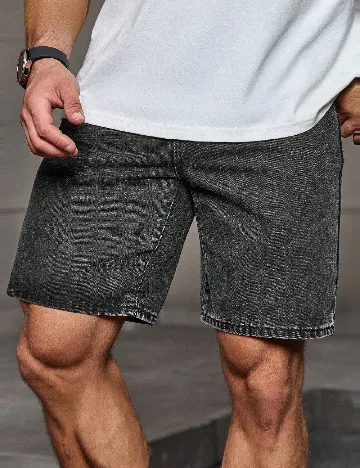 Pantaloni scurti SHEIN, gri