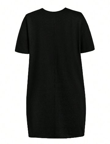 Rochie scurta SHEIN CURVE, negru