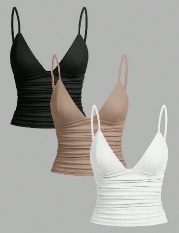 Set Maiouri 3 bucati SHEIN, mix culori
