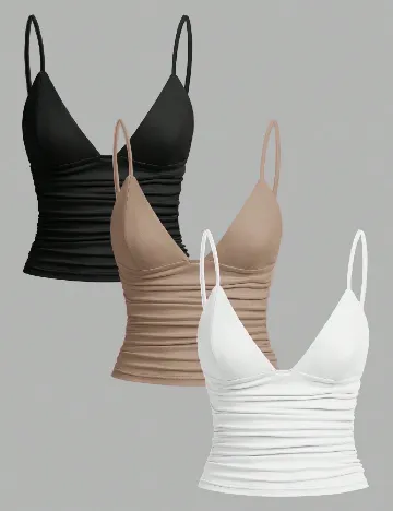 Set Maiouri 3 bucati SHEIN, mix culori