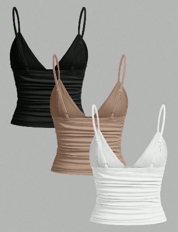 Set Maiouri 3 bucati SHEIN, mix culori