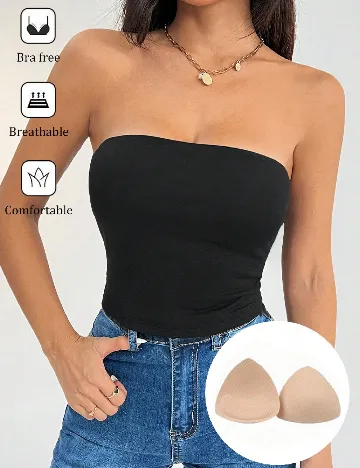 Top SHEIN, negru