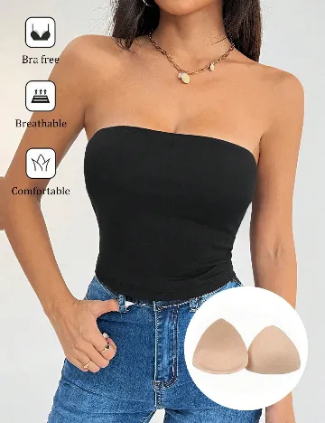 Top SHEIN, negru