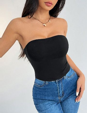 Top SHEIN, negru