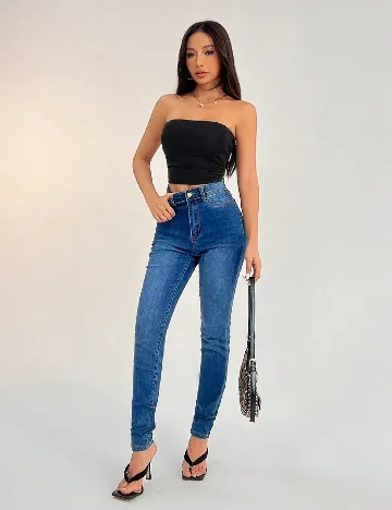 Top SHEIN, negru