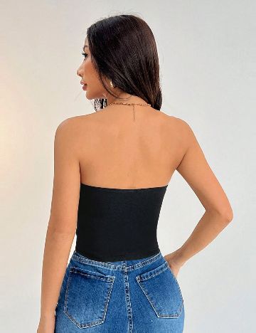 Top SHEIN, negru