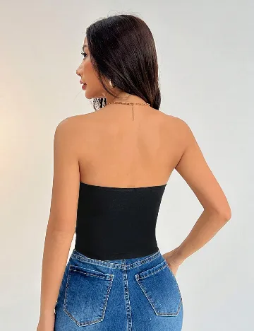 Top SHEIN, negru