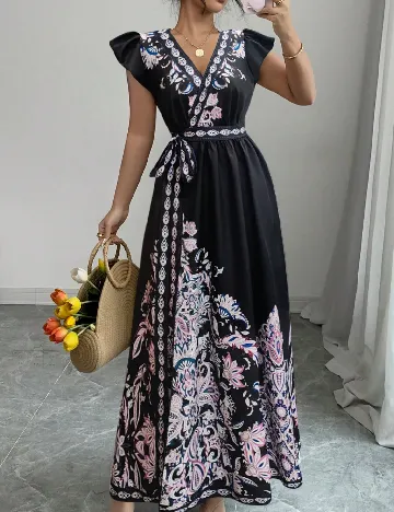 Rochie lunga SHEIN, negru